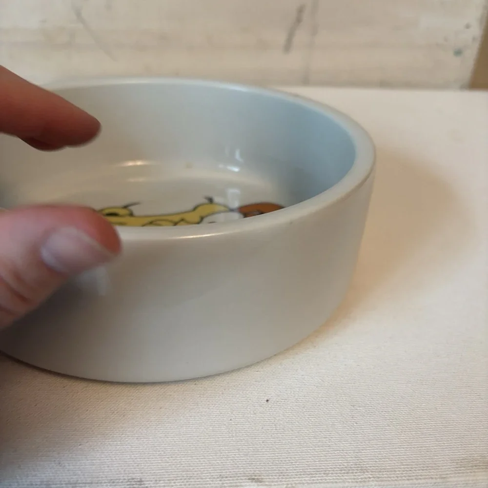 VINTAGE Pet Bowl Garfield Odie 